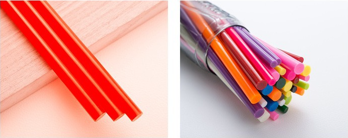 Free sample color hot melt glue sticks  for diy trigger