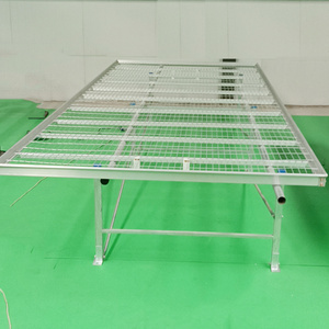 Ebb And Flow 4x8 Grow Tray Hydroponic Grow Rack System 4x8ft ABS Ebb And Flood table Plastic Nursery Agriculture 4x8 Deep Trays