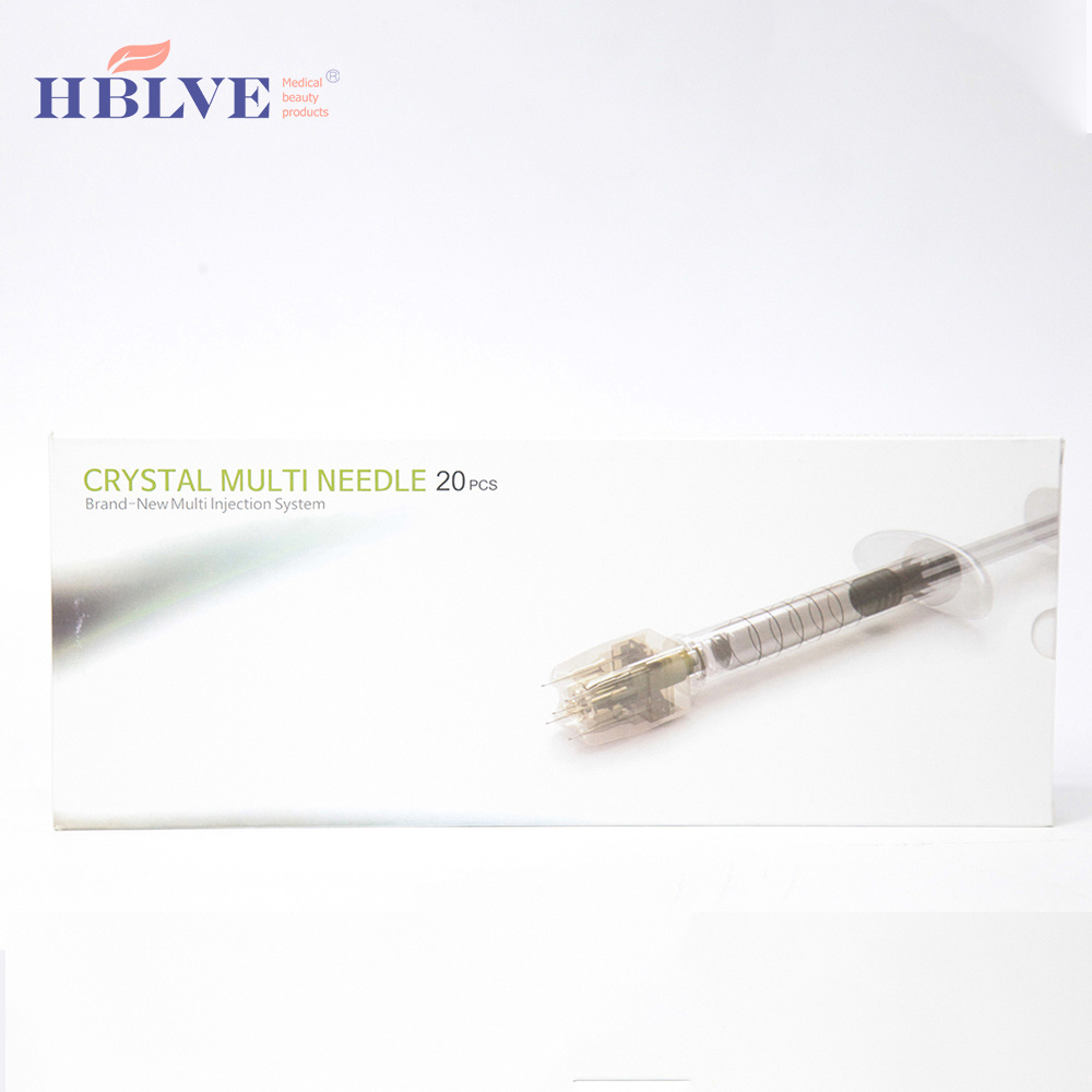 Korea Mesotherapy Replaced Meso Nano Needle Injection 5 Pins Crystal Multi Needle Injection