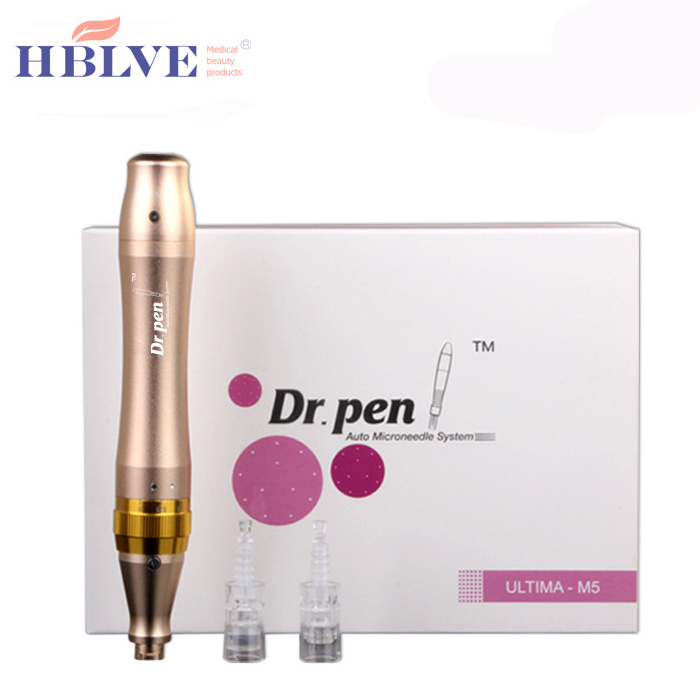 Powerful Wireless Ultima Meso Derma Pen Wrinkles Disappear Rechargeable M5 Dr Pen