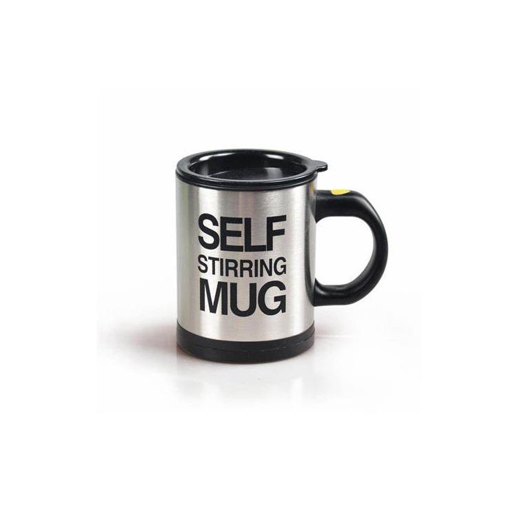 Self Stirring Mug Tea Auto Mixing Cup Magnetic Sublimation Stainless Steel Coffee Cup For Office