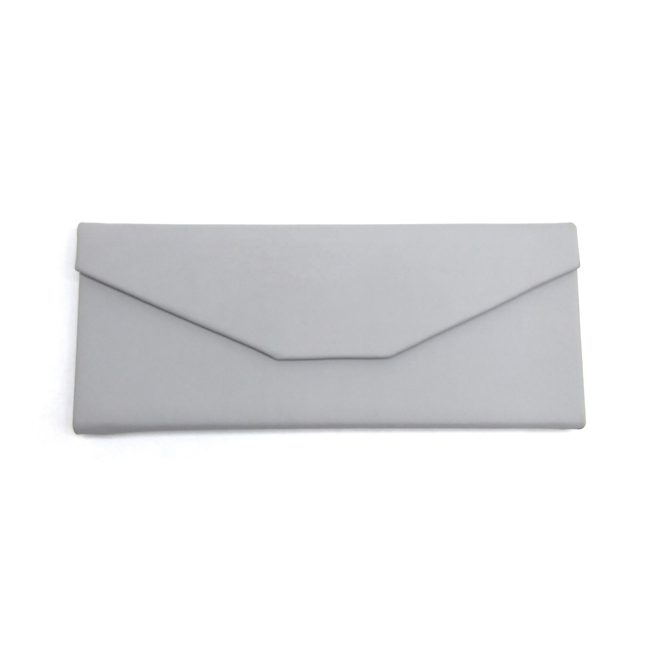 custom logo high quality grey eyewear box triangle eyeglass case cheap glasses case with logo