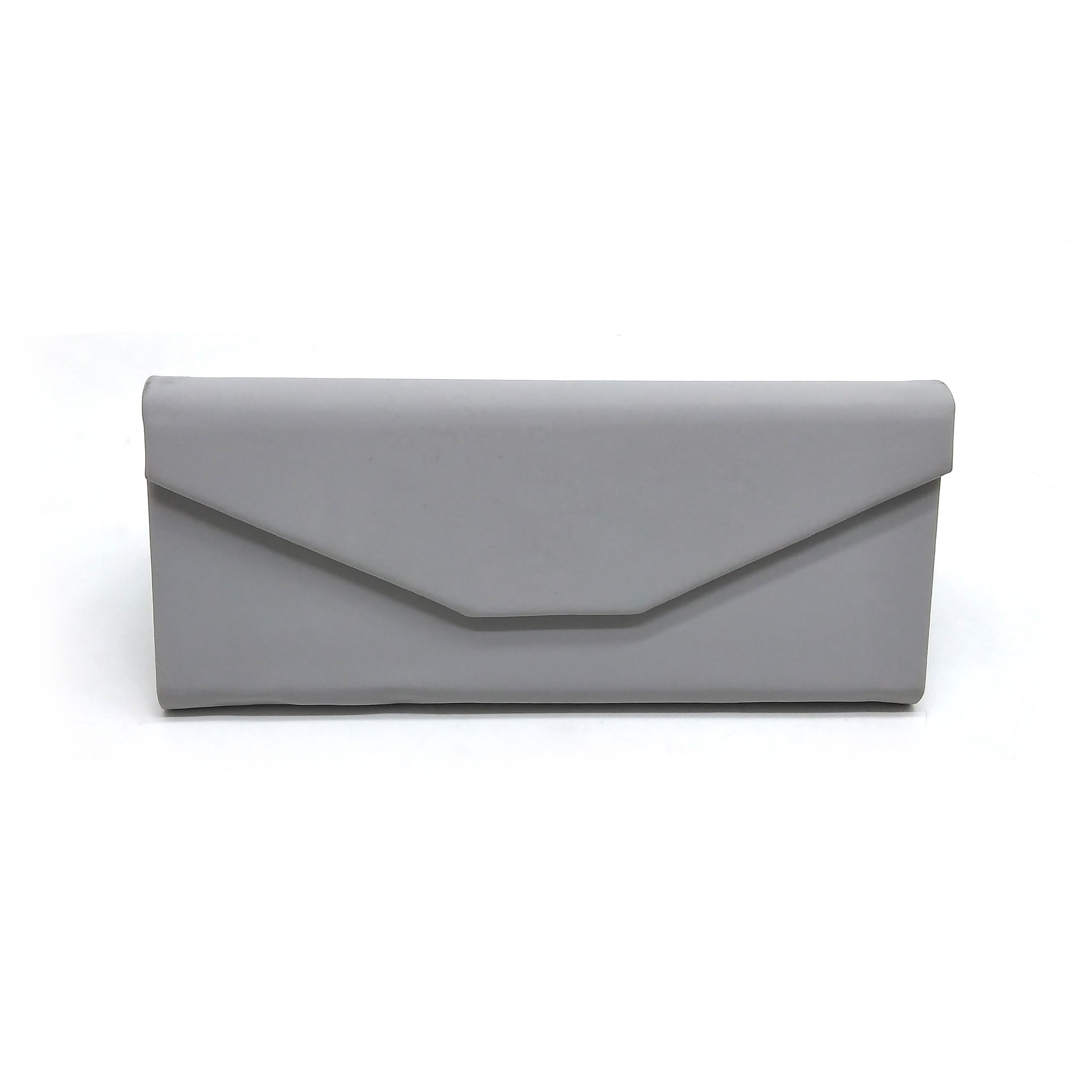 custom logo high quality grey eyewear box triangle eyeglass case cheap glasses case with logo