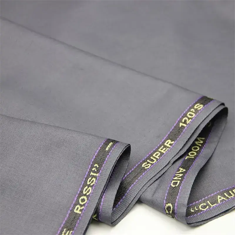 Men's trousers pants fabric high quality stripe polyester viscose suit fabric