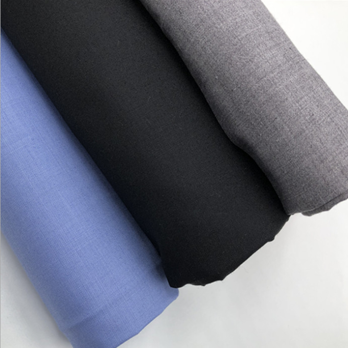 Fashion Popular Design 80% polyester 20% rayon 230gsm twill tr suiting fabric men polyester viscose fabric