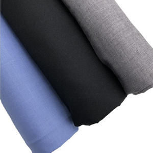 Low price viscose/polyester 80/20 suiting dyed fabric with cashmere wool salvage for dubai suits