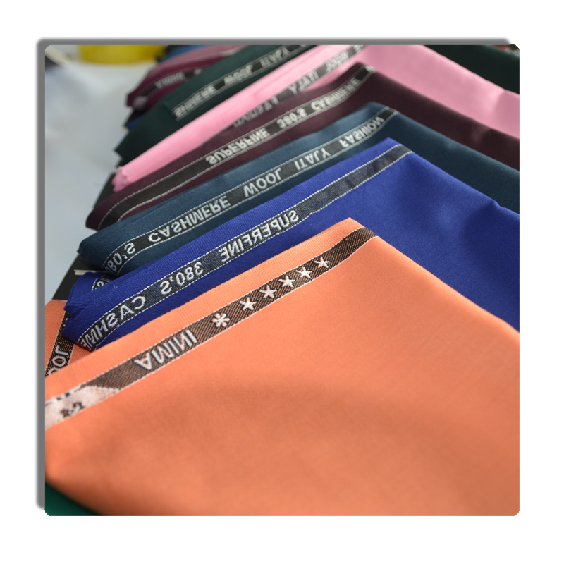 Wholesale High Quality TR Twill Fabric for Man Uniform Suit Fabric with English selvage