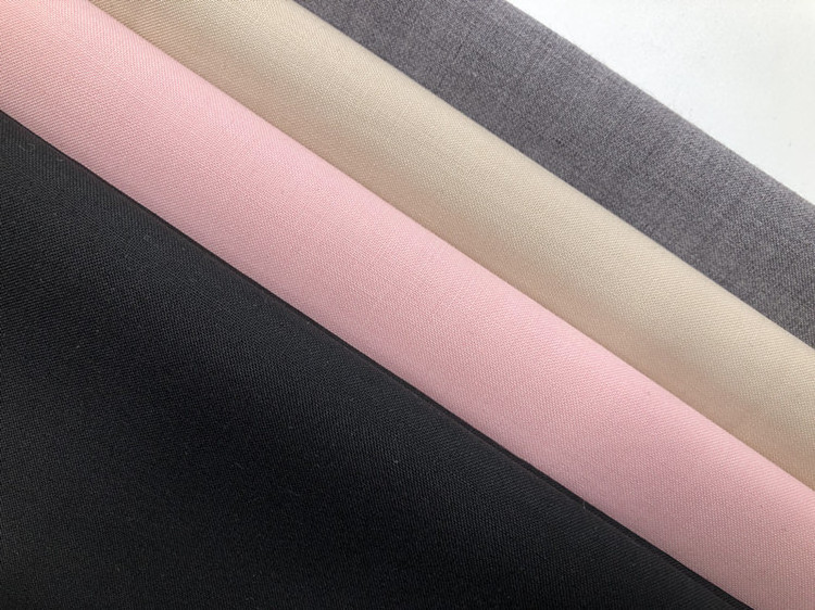 Low price viscose/polyester 80/20 suiting dyed fabric with cashmere wool salvage for dubai suits