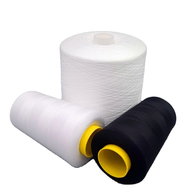 Factory Price Multi Color Polyester Spun Yarn Manufacture price T shirt yarn 100% Spun Polyester