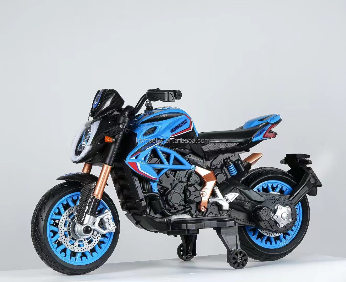 Factory Price New Model Children's Electric Motorcycle Super Size With LED light Baby And Teenager Ride On Motor Bike