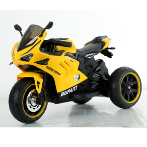 Cheap Price Red Blue White Pink Yellow Ride On Car Toys Plastic 3 Wheels Electric Motorcycle For Children