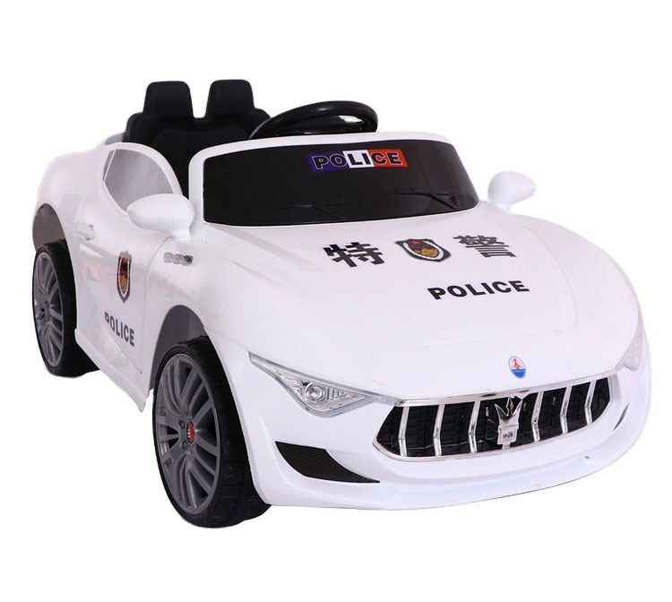 Factory Wholesale Best Sell Kids Ride On Police Car Baby Toy Car 12v Electric Car With Remote Control