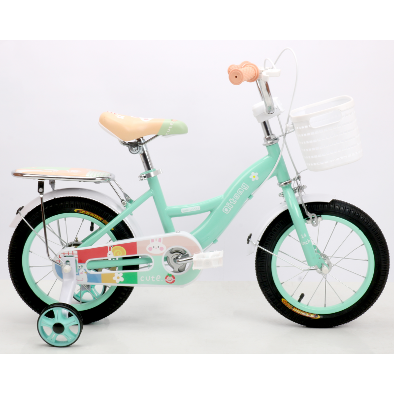 12 14 18 Inch Children's Bicycle 3-6 Years Training Wheels Girls Riding Bicycles Student Children's Birthday Gift Kids Bike