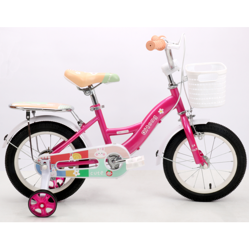 12 14 18 Inch Children's Bicycle 3-6 Years Training Wheels Girls Riding Bicycles Student Children's Birthday Gift Kids Bike