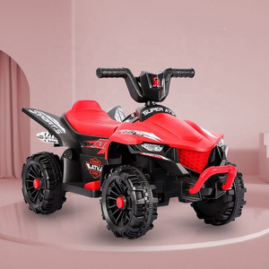 6 V Kids Electric 4 Wheeler ATV Quad with Music Lights Ride on Toy Car