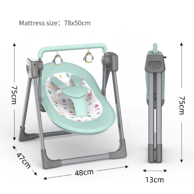 High quality electric baby chair hammock cradle swing/Baby swing bed eletronic kids rocking baby cradle swing automatic