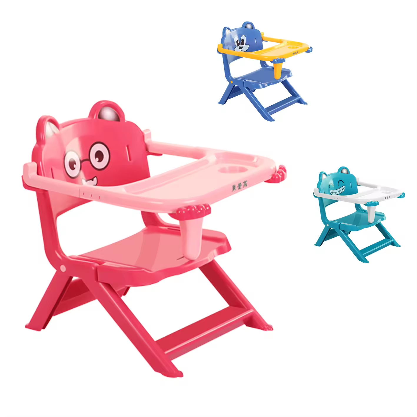 Kids High Chair Converts To An Infant Floor Seat Booster Seat Feeding Eating Chair Plastic Kids Table And More Baby Modern