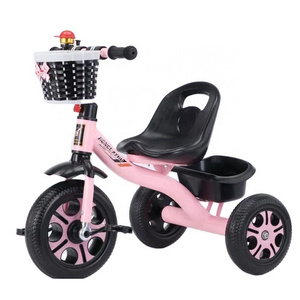 Hot sale Baby Tricycle Manned Back Seat Kids Toddlers Tricycle Bike Ride on Trike for children