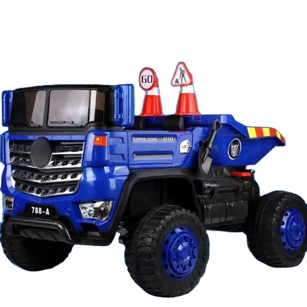 Electric Engineering Dump Truck 12V Battery Mr Bean Car Child Ride On Car