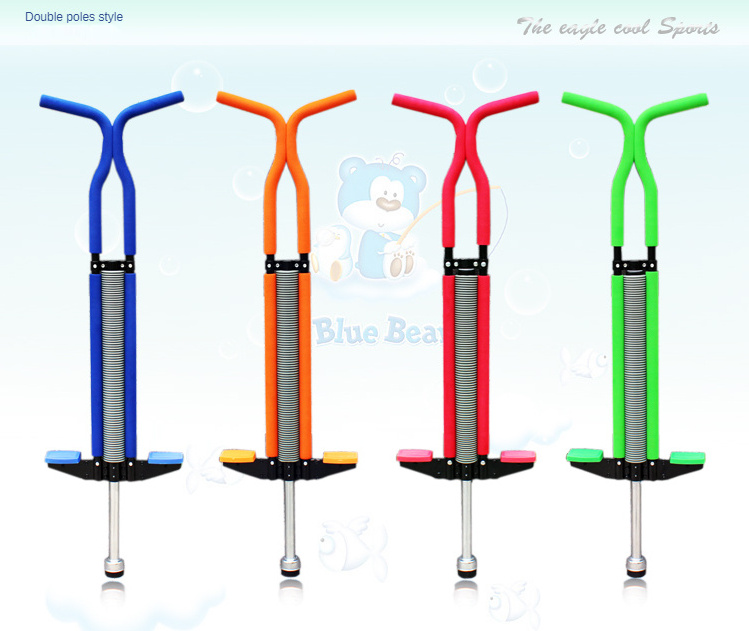 pole / toy / jump bar / double pole jump stilt