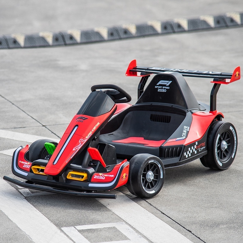 24V Electric Go Karts ride on toy style kids electric car adult drift karts remote control kids drive buggy mini kids go karting