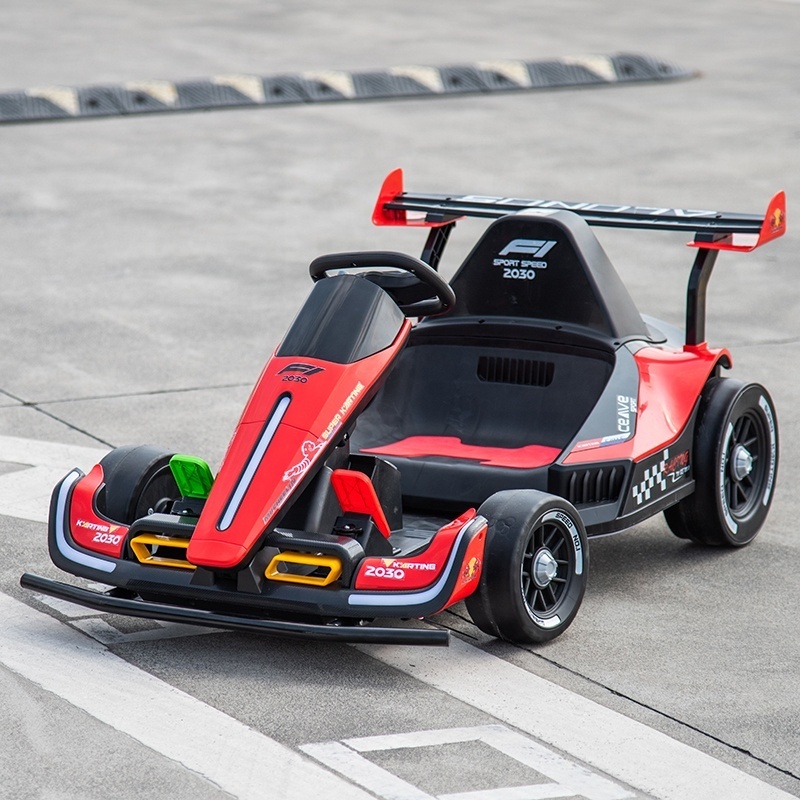 24V Electric Go Karts ride on toy style kids electric car adult drift karts remote control kids drive buggy mini kids go karting