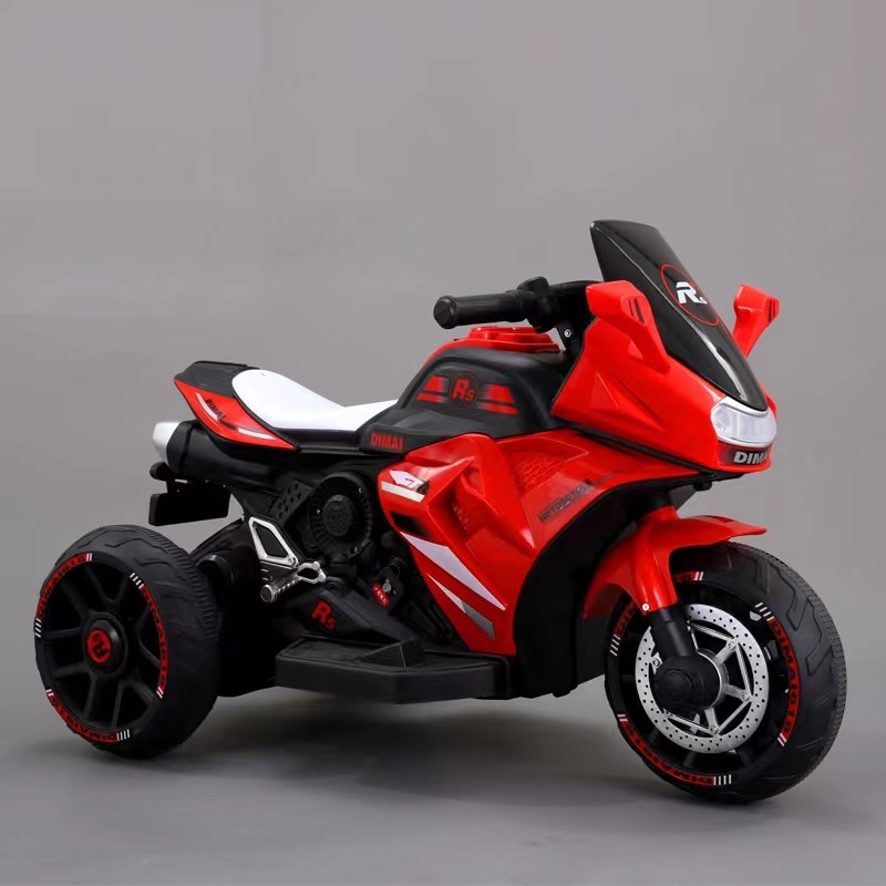 2022 the latest model of the best-selling single-drive three-wheeled children's electric motorcycle ride on bike