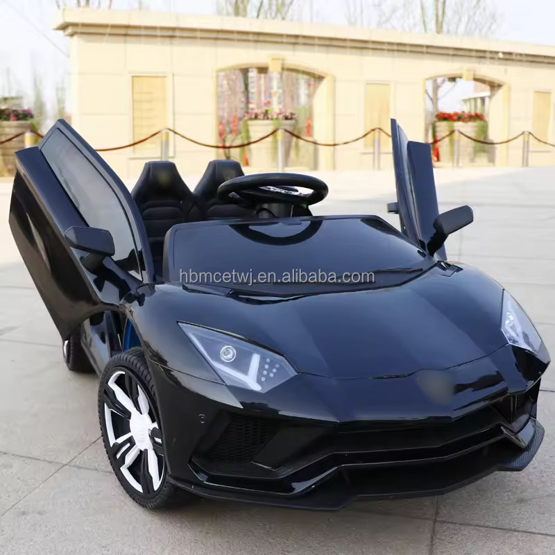 Hot selling children's ride four wheel charging remote control  swing electric cross country children's car Ride on car