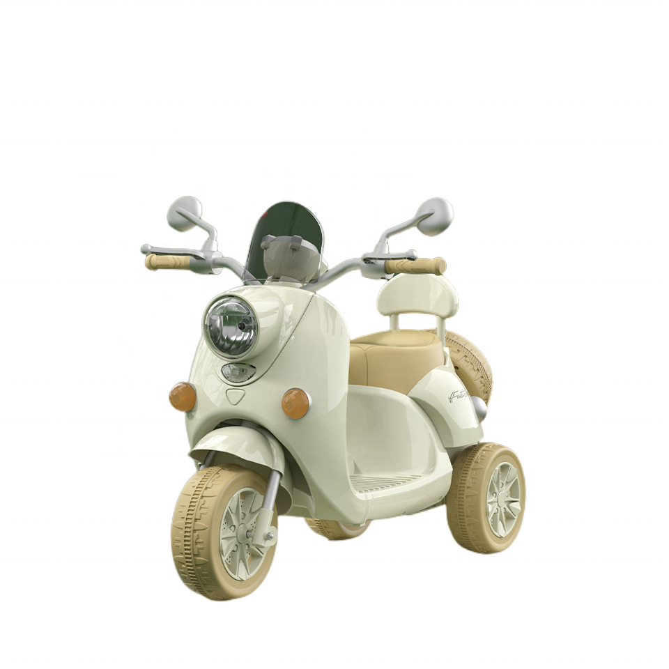 New children's electric motorcycle three-wheeled girl princess charging 1-6 remote control toy car