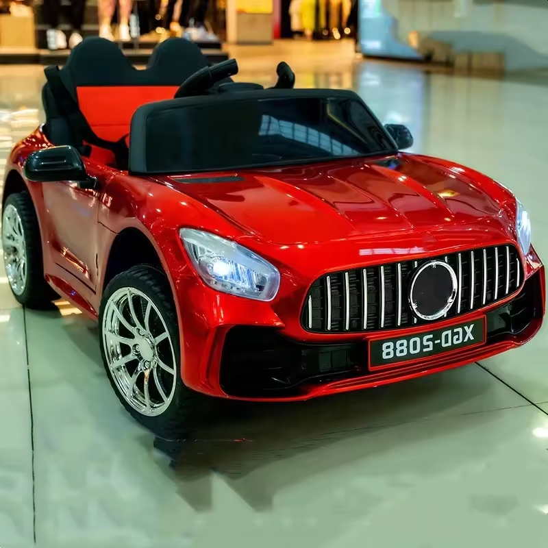 New children's electric car four-wheel drive with remote control male and female baby can sit adult children toy car