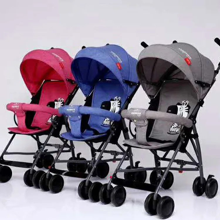 China  factory outlet supply wholesale lightweight baby stroller one step folding baby cart