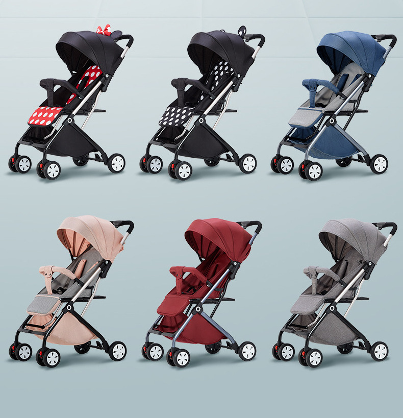 Wholesale Classic Baby Stroller Soft And Comfortable Baby Pram 3 In 1 Baby Stroller