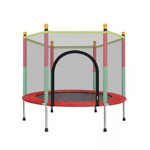 EN71 Jumping Bed Trampoline with Safety Net Bungee Big /Children Double Protection elastic bed