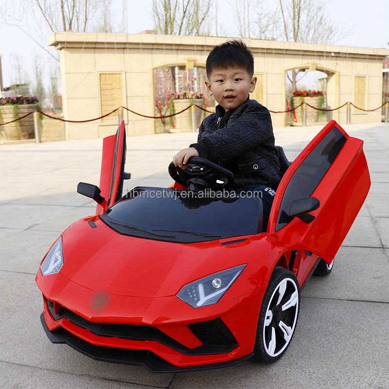 Hot selling children's ride four wheel charging remote control  swing electric cross country children's car Ride on car