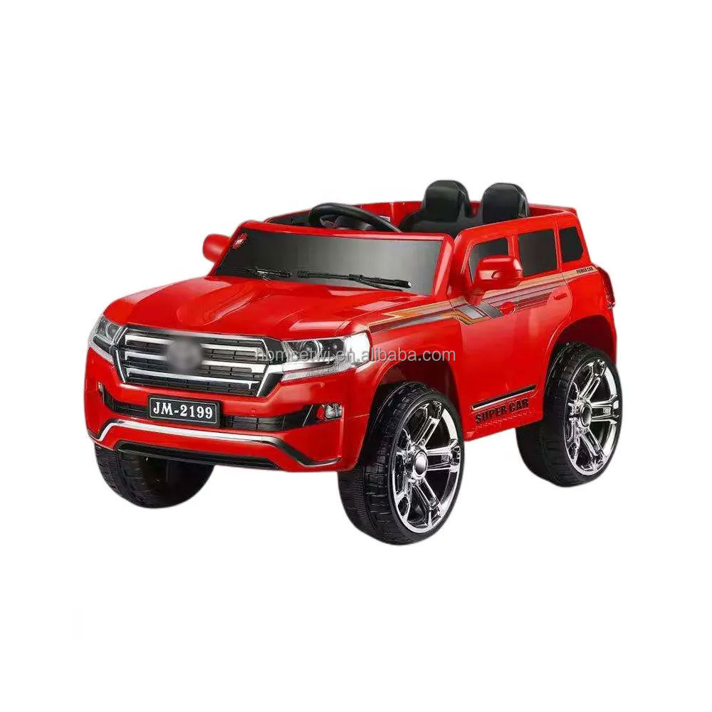 Hot children's electric toy car 6V large battery remote control quality children riding car electric four-wheel drive vehicle