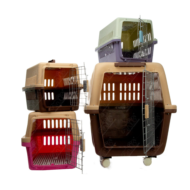 Foldable Safety Features Soft-Sided Comfortable Journey Pet Travel Crate