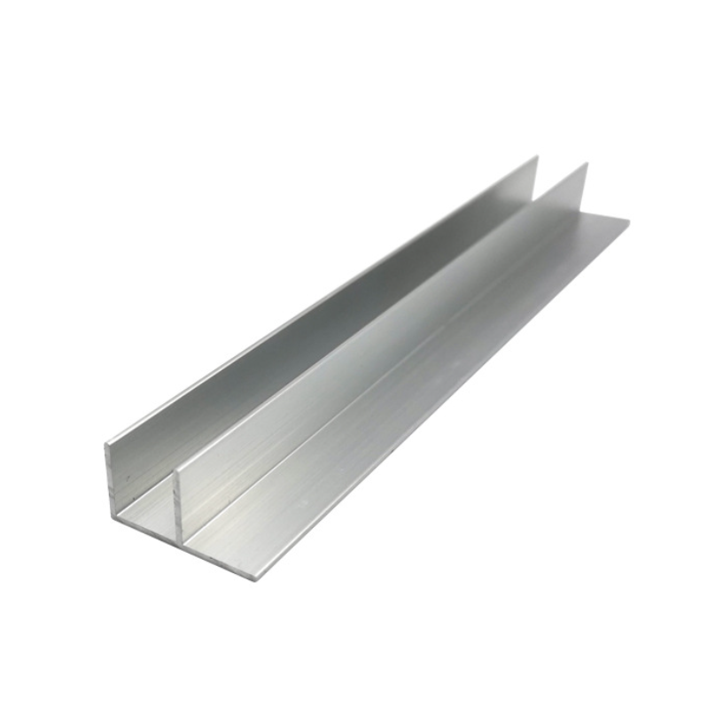 MAODE Aluminium F Section Channel Extrusion Profile Glazing Bars Factory Directly Selling