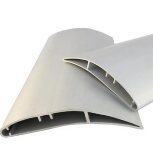 Airfoil Architectural Shades Louver Fins Aluminium Extrusion Fanblade  Winged Aluminium Profile for louver