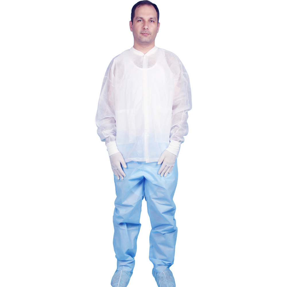 MEDLINK disposable OEM safety clothes lab coat laboratory coat uniform visit coverall gown overalls for work