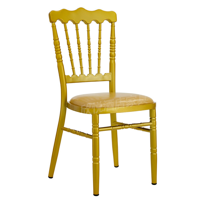 Wholesale Stackable Cross Back banquet chair wedding chair for sale hotel wedding dining chair for banquet hall