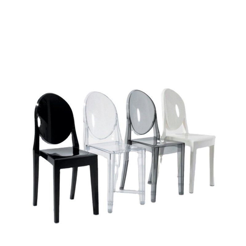 Resin Outdoor Acrylic Kids Ghost Chairs for Event Cheap Price Crystal Clear Modern Hotel Nordic Design stool chair plastic