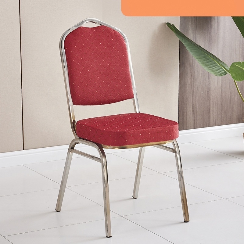 2023 Cheapest wholesale high back used metal frame hotel church banquet event wedding chairs for sale