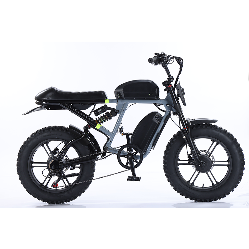 20 inch ebike 48v 52v bafang 1000w 1500w 2000w 3000w dual motor adult farm hunt e full suspension e-bike fat tire electric bike