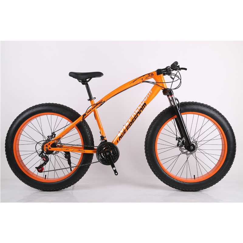 29 inch 7 speed bike high carbon steel fat tire mountain bike bicycle