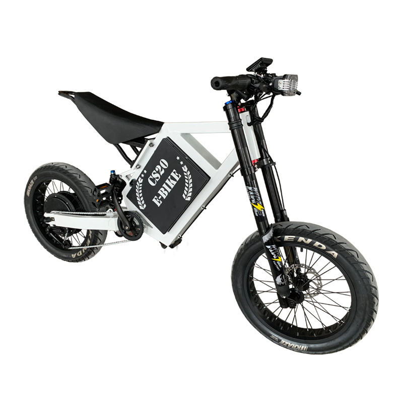 CS20 stealth bomber electric bike 3000w 5000w 8000w 12000w 15000w 20000w 72v e road clone e-bike full suspension dirt ebike