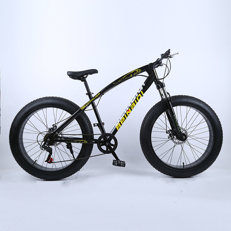 29 inch 7 speed bike high carbon steel fat tire mountain bike bicycle