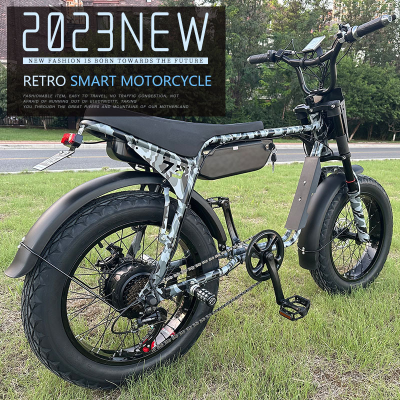 US EU warehouse stock super off road z miami  zx  electric fat tire 73 bike fatbike 750w 1000w 1500w  48v 13a duel battery ebike