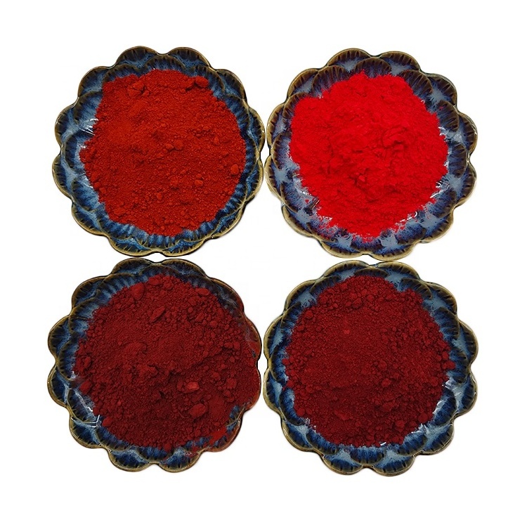 Chinese manufacturer iron oxide pigment factory red iron trioxide powder price red110 red 130 yellow 313 price per ton