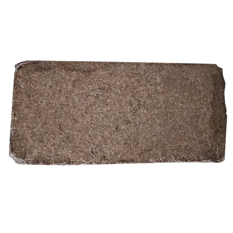 Bulk Coconut Bran Brick for Garden Flower Seedlings, Plant Cultivation Substrate Coconut Bran, Low-Salt and Fleshy Coconut Brick