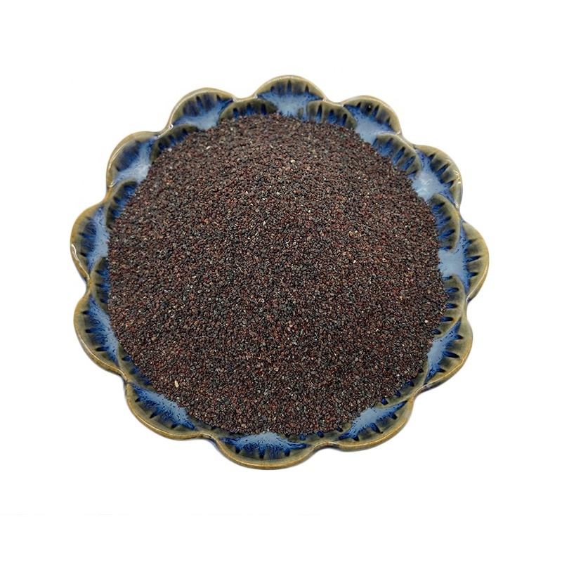 Factory Supply Waterjet Garnet Abrasive Sand 30/60/80/120 Mesh Red Garnet Sand For Blasting/Abrasive/Polishing